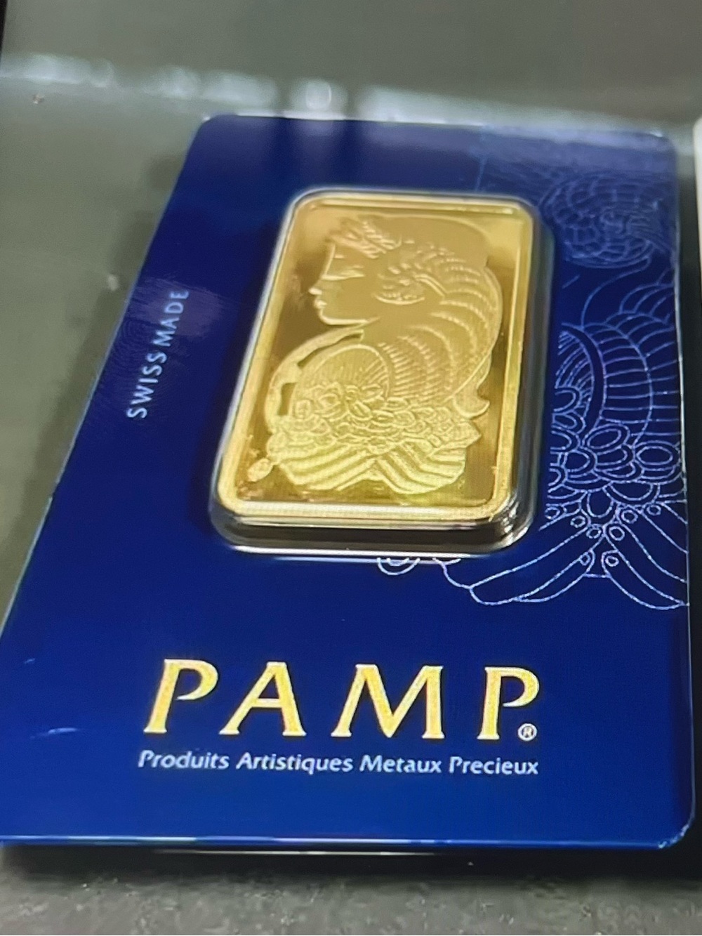 Gold 100 gram pamp
